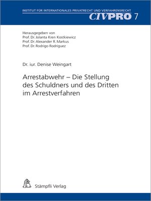 cover image of Arrestabwehr